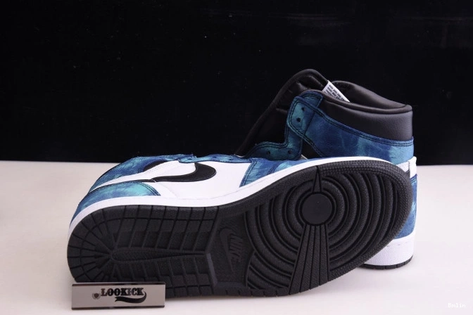 Bmlin Tie-Dye Air OG 1 High Jordan CD0461-100 0712